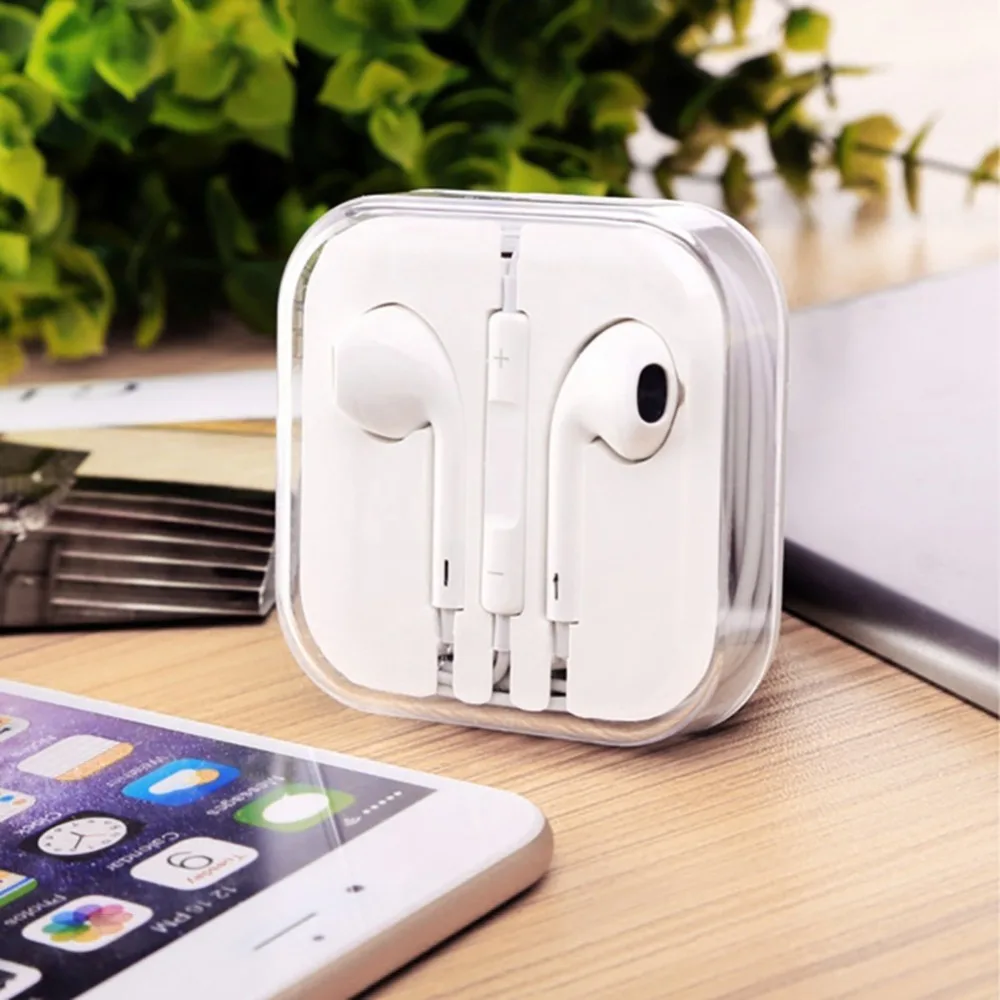 

Smart wire control White In-ear Wired Control Earphone Headset for Android for Samsung Oppo Xiaomi convenient to use