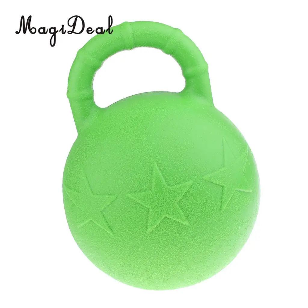 MagiDeal Horse Toy Game Ball with Apple Scent Pet Joy Fun Horse Stable And Yard Toy