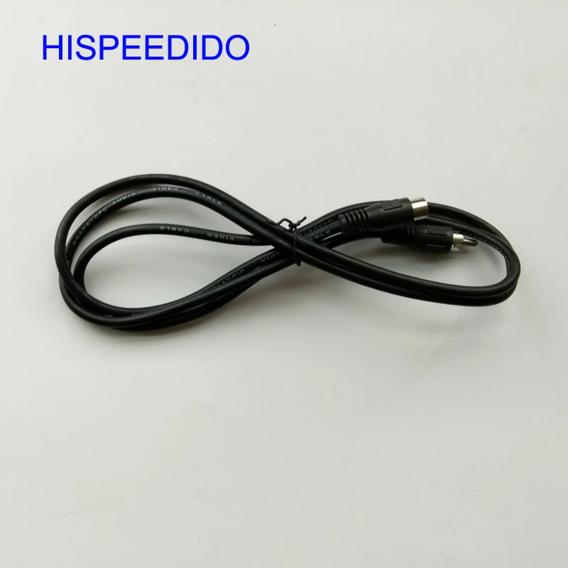 HISPEEDIDO чёрный RF TV свинцовый Кабельный Шнур соединитель подходит для SEGA MASTER SYSTEM и