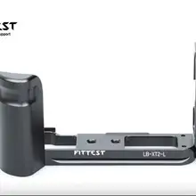 FITTEST FLF-XT2 быстросъемная l-образная пластина/l-образный кронштейн для вертикальной съемки, держатель для камеры, рукоятка для камеры Fujifilm Fuji XT2 X-T2