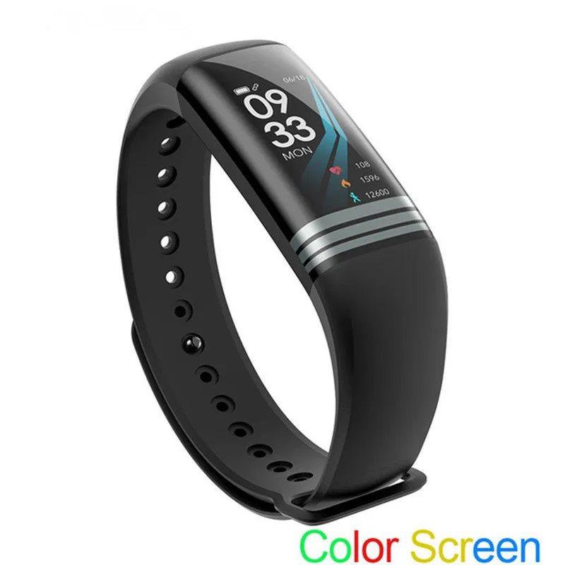 

TOP Sports Smart Bracelet Fitness Tracker 2018 New Heart Rate for IOS Android Monitor Blood Pressure Oxygen Monitor Bracelet