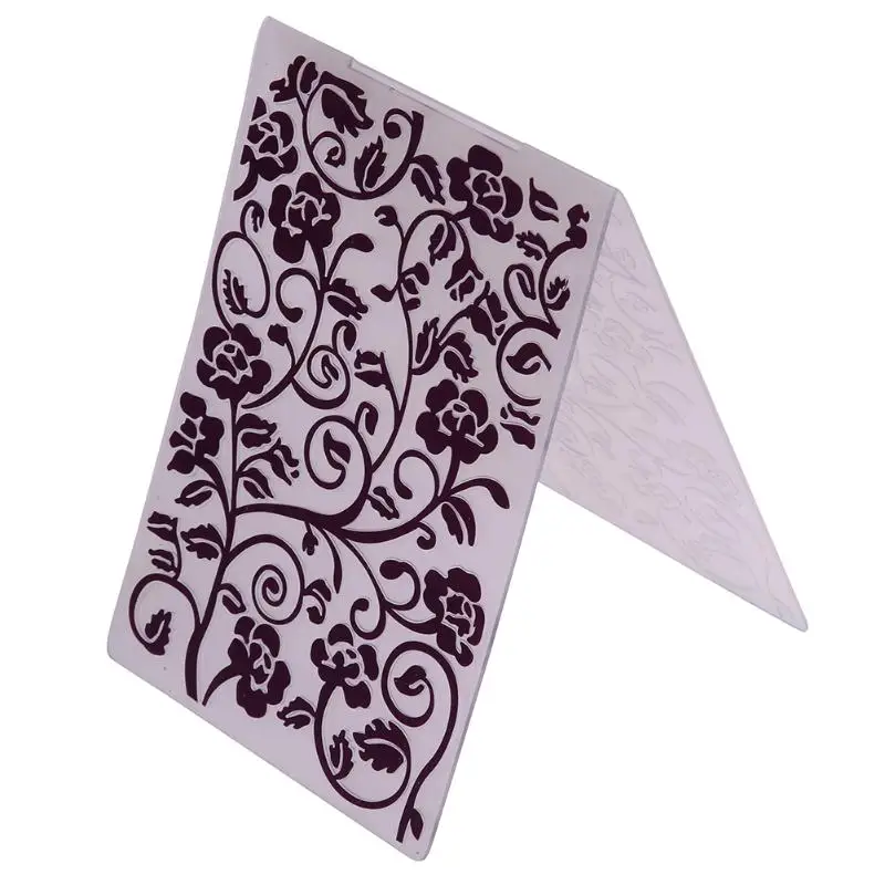 

Plastic Cutting Dies DIY Album Scrapbooking Embossing Folder Flowers Plastic Template Card Making Decoration Papercraft