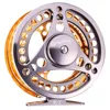 Sougayilang Large Arbor Fly Fishing Reel 2+1 BB High Strength Die Casting Aluminium Alloy Spool Fly Reels Fishing Tackle ► Photo 2/6