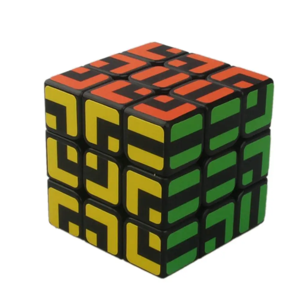 New Arrivals CubeTwist 12-Color 3x3x3 Magic Cube Maze Type Magic Cube for Children Adult Playing Kit