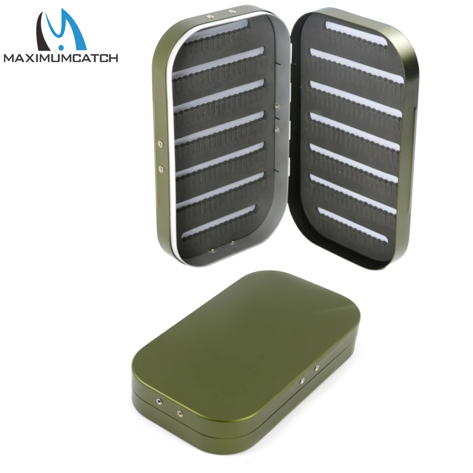 Maximumcatch Aluminum Fly Box Multifunction 8/10/16 Compartments or