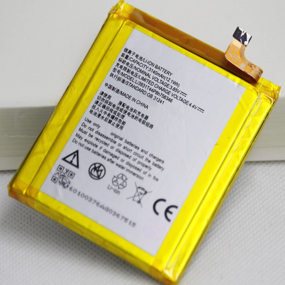 Bateria do Telefone para Zte Bateria de Polímero de Li-ion Lote Axônio 7 5.5 Polegadas A2021 Li3931t44p8h756346 Bateria Built-in Recarregável Pçs - 20 6 20 Axônio 7 5.5 polegadas A2017 LI3931T44P8H756346