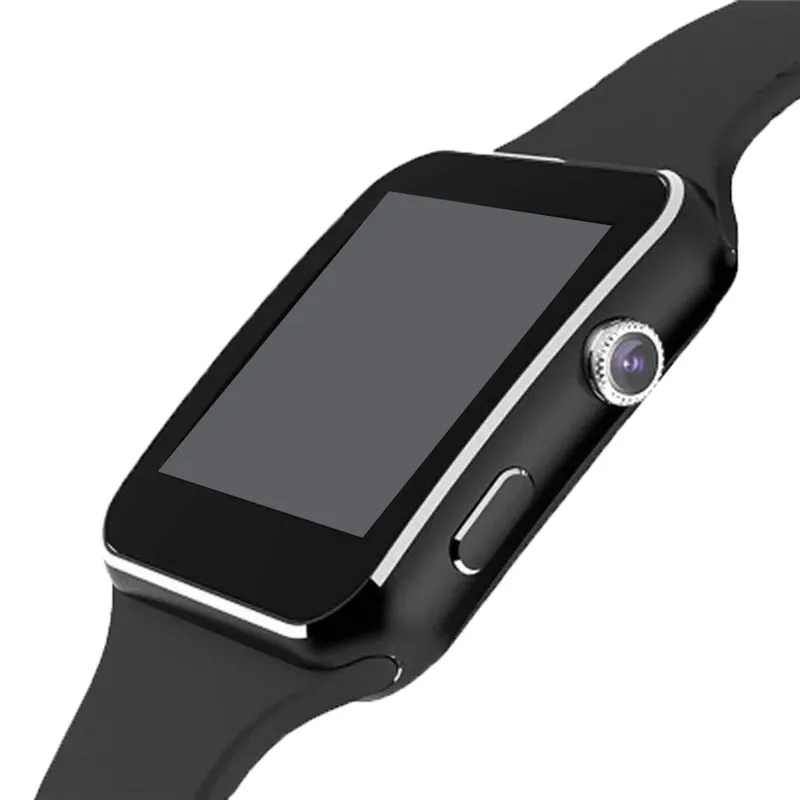 Bluetooth Smart Watch  Electronics Pedometer Wearable Devices Health Fitness Sport Watches For iOS Android Phone With Camera TF SIM Card slot X6  Support Facebook Whatsapp Xiaomi Samsung  (4)