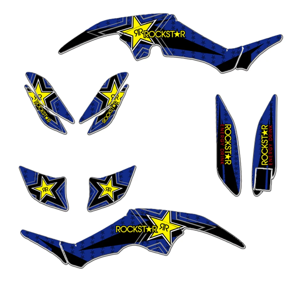 

New Style DECALS STICKERS Graphics Kits FIT for Yamaha RAPTOR 350 ATV YFM350