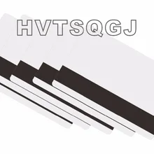 50 шт в наборе, креативный ПВХ пустая магнитная карта RFID