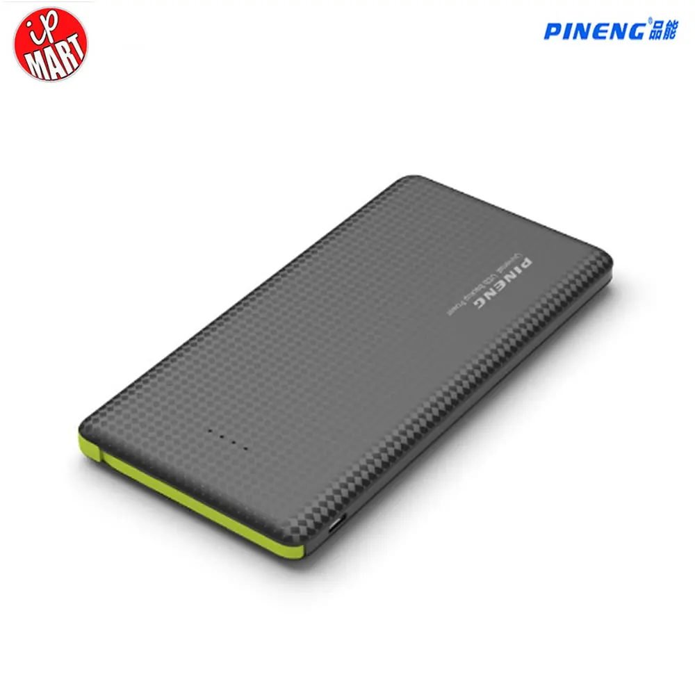 Pineng 10000mah Power Bank PN 951 Moblie Bank power Portable Battery Pack Shake&Start Li-Polymer Capacity Indicator For iphone6s