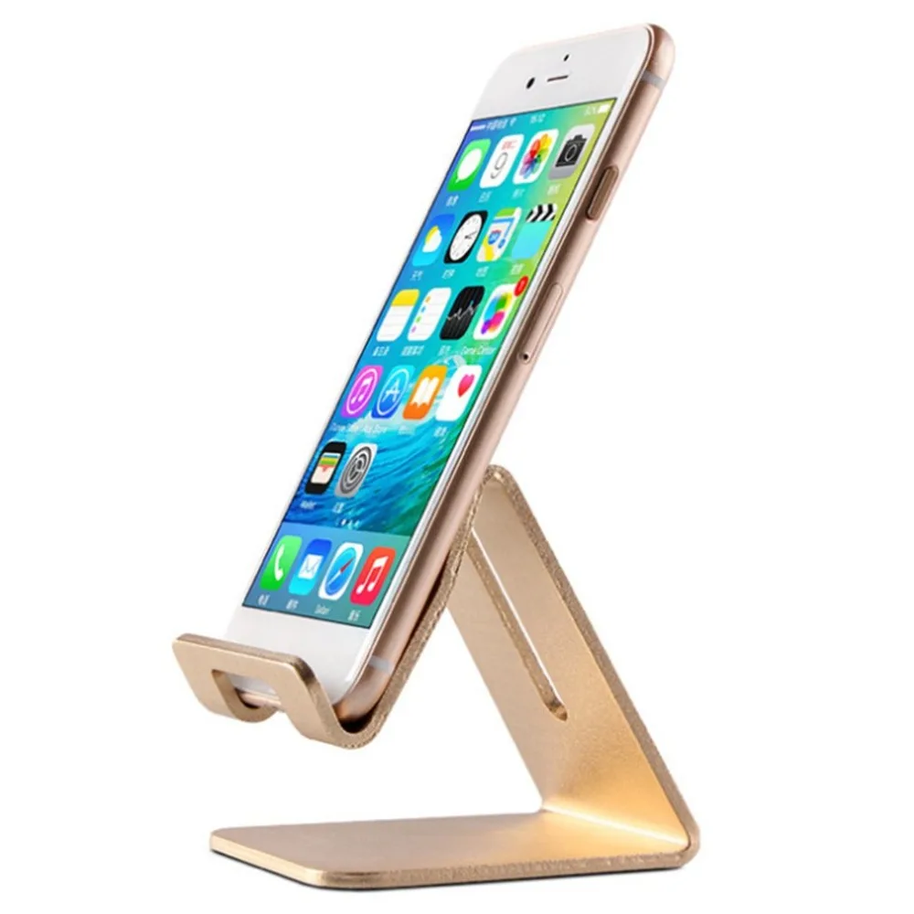Aluminum Alloy Cell Phone Holder Universal Desk Desktop Stand For