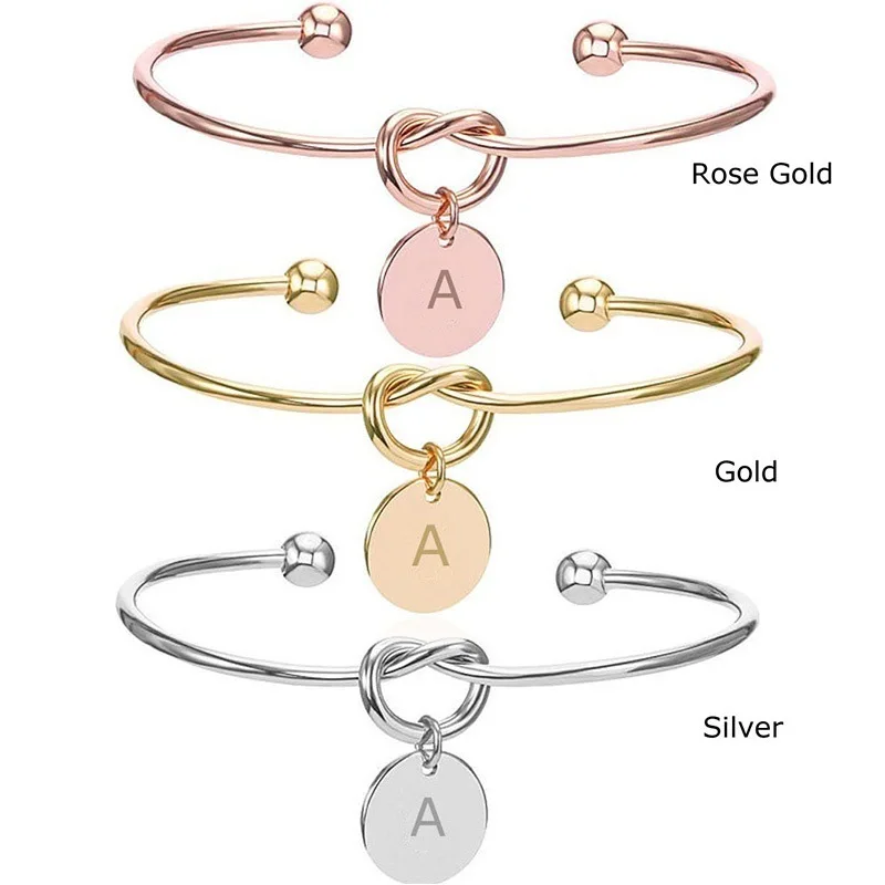 

1 PC Letter Bracelet Gift for Girlfriend Valentines Day Presents Bridesmaid Gift