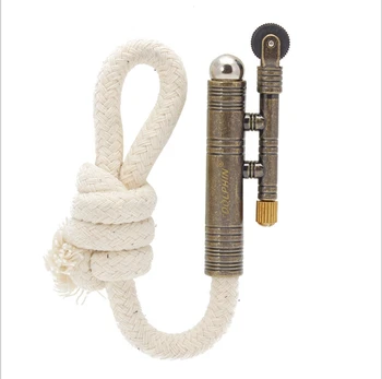 

Metal outdoor camping vintage velvet lighter Retro Rattlesnake vintage velvet rope trench lighter