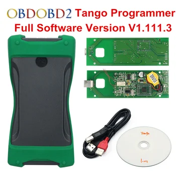

DHL Free OEM TANGO Auto Key Programmer Full Software V1.111.3 OBDII Key Remote Control Transponder Tango OBD2 Car Key Maker