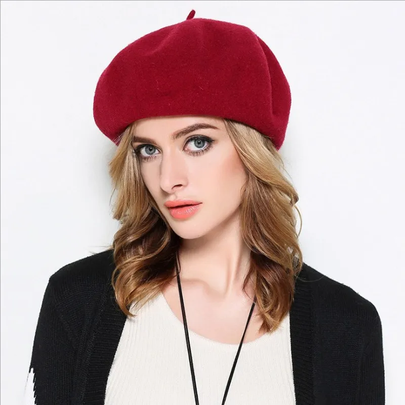 Buy Wholesale New Wool Cashmere Winter Hat Womens Warm