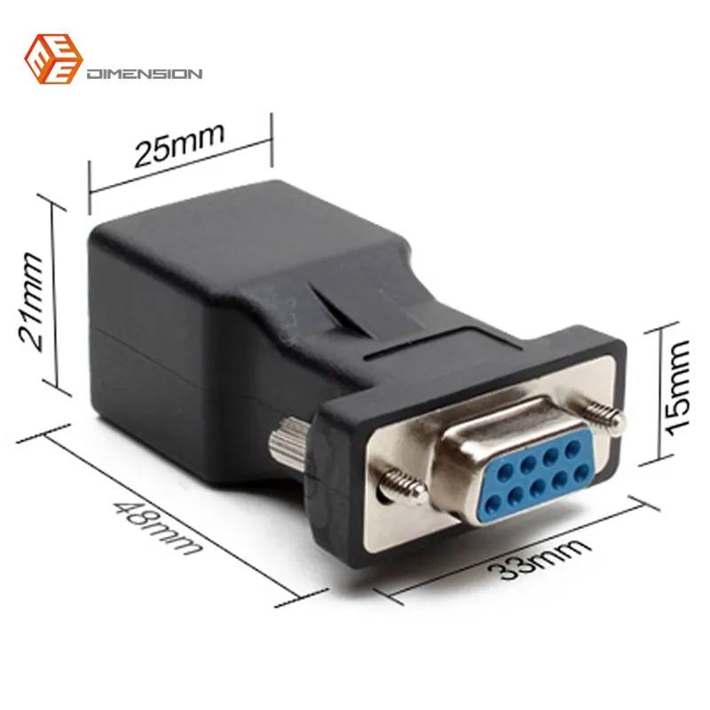 DB9 Female to RJ45-2