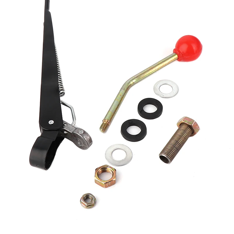 17" UTV Manual Hand Operated Windshield Wiper for Polaris Ranger RZR