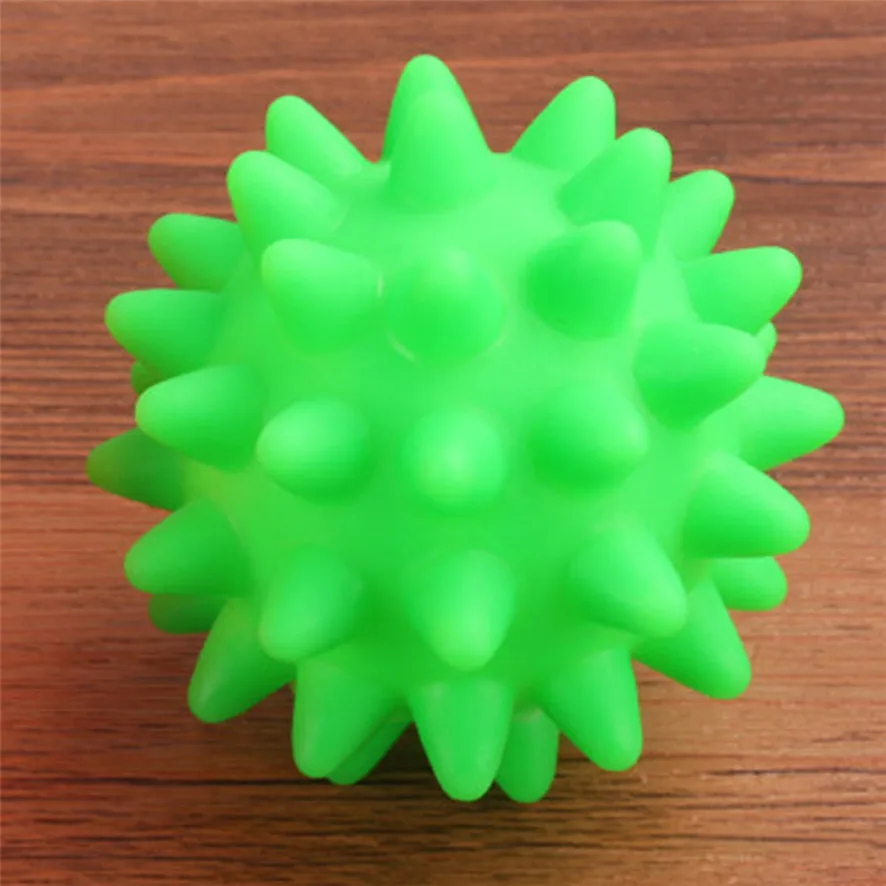 Zero Новинка года красивый резиновый мяч игрушка собака Pet Fun Spikey мяч кусать жевание и игрушечные лошадки покупки B7717