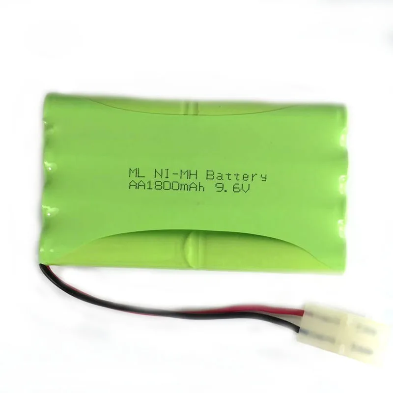 Новый 9 6 V 1800mAh 8x AA Ni MH RC Аккумуляторный Аккумулятор для вертолета Робота