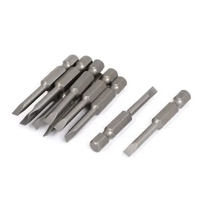 

50mm Long 4.0mm Tip Width Slotted Screwdriver Bits 10pcs