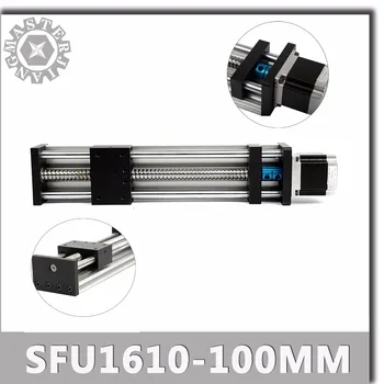 

Stage A SFU1610-100mm Linear Guide Rails Linear Actuator System Module Table Ball Screws 100mm SFU1610 Travel Length Guide