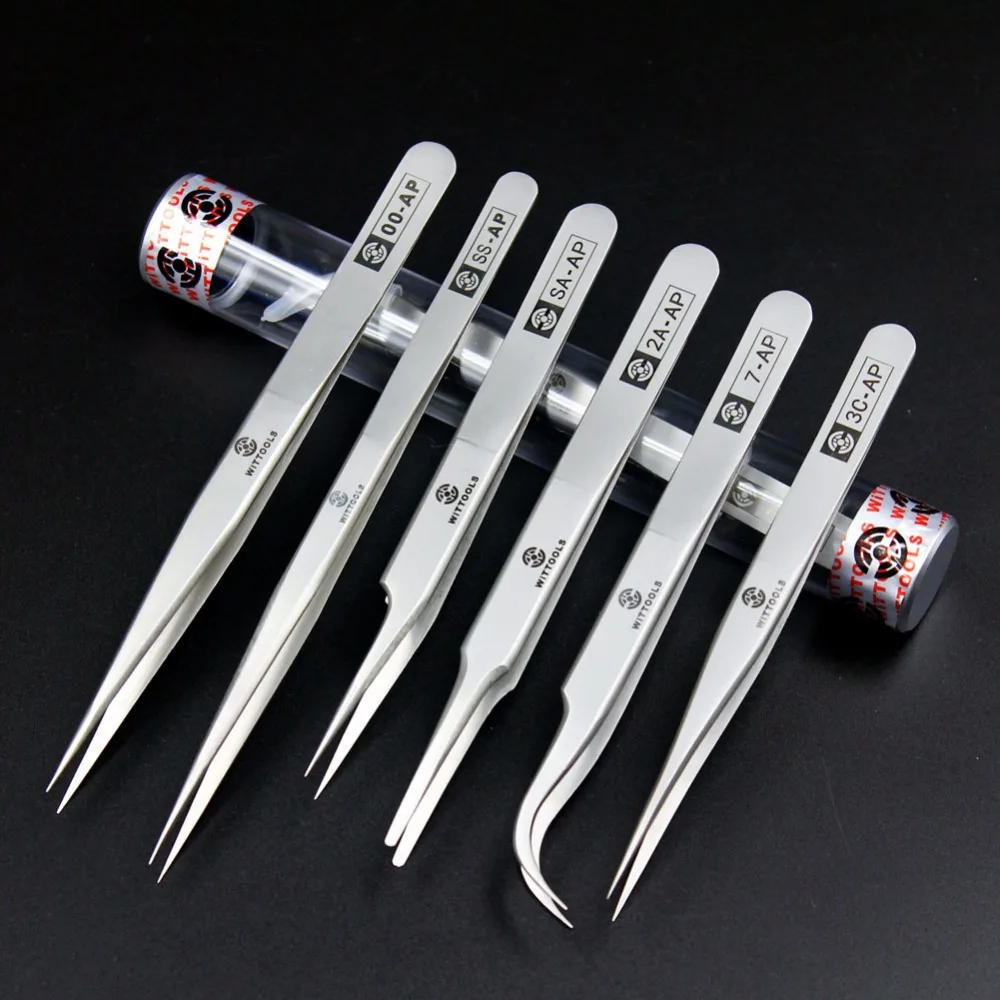 1 pcs AP Series Industrial Tweezers Precision Tools for Repairing