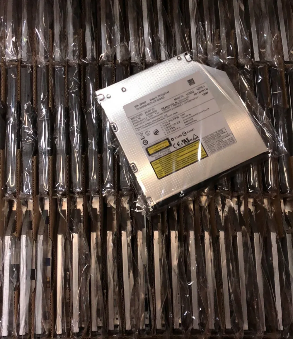 Внутренняя горелка 9 5 мм SATA DVD CD RW оптический привод диск для записи лотка
