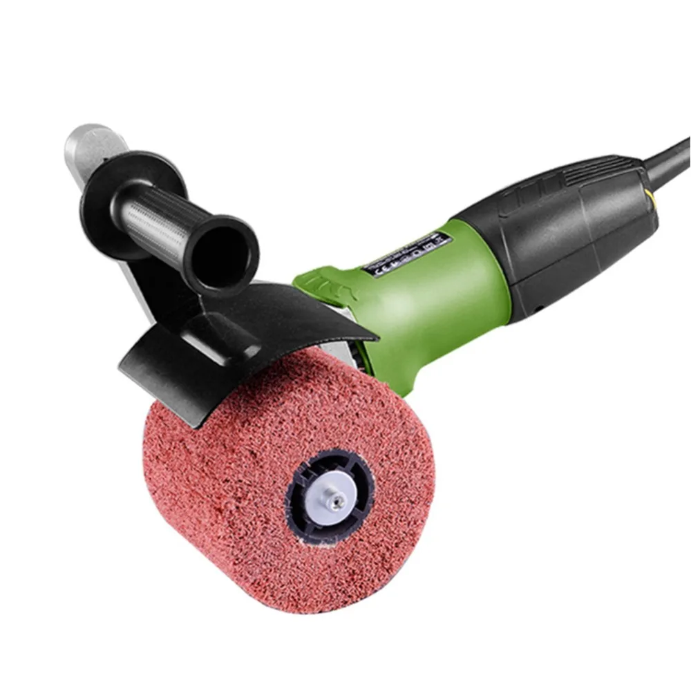 

Hand Held Polishing Burnishing Machine Adjustable Speed Industrial Grade Speed Control Electric Stainless Steel Wire Drawing