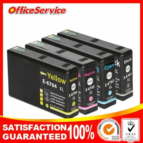 

4PK For Epson T6761XL-T6764 XL Compatible Ink Cartridge WP-4010 WP-4020 WP-4023 WP-4090  made in China  free shipping