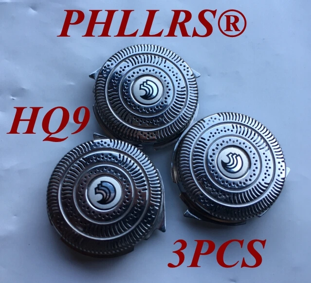 3pcs Hq9 Razor Blade Replace Head For Philips Norelco Shaver Hq8850