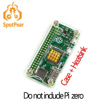 

Raspberry Pi zero Pi0 Board case BOX shell and Heatsinks zero W