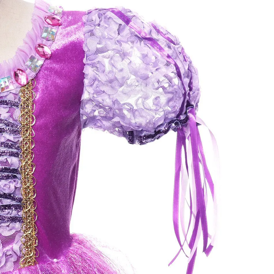 Girls Summer Rapunzel Dress with Tassel (10)