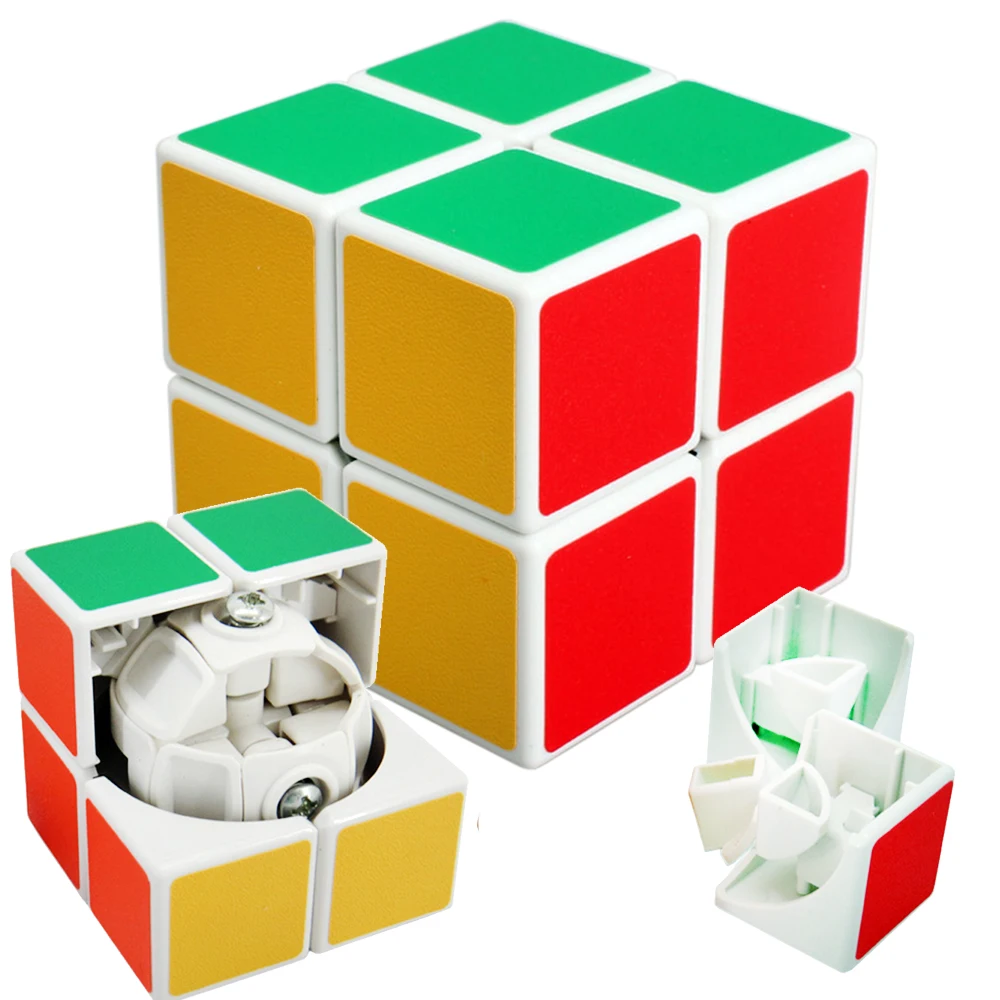 Скоростной Карманный волшебный куб 5 см 2*2*2 на 2x2x2 QIYI ShengShou двухслойный мини