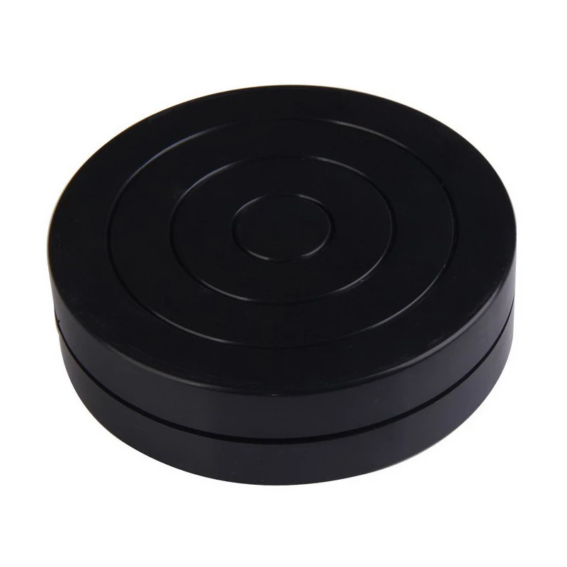 

11cm Plastic Turntable Pottery Clay Sculpture Tools 360 Flexible Rotation