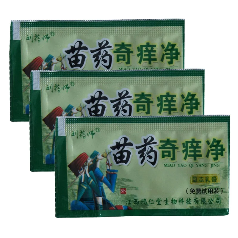 

100pcs/lot Original miaoyaoqiyangjing body cream for Skin Problems Cream skin care pouch same effect as tube