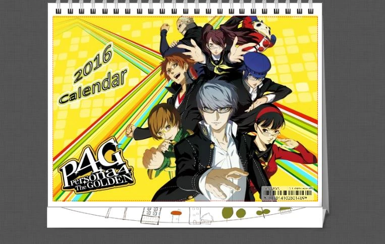 Matron Laptop verlies uzelf 2016 anime tafel kalender. Megami ibunroku persona. Nieuwe jaar cadeau.  Bureau. Grootte: 21cm x 18cm|calendar desk|table picturetable mount -  AliExpress