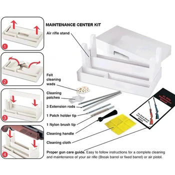 

Easy to Use Foldable Rifle Holder Designed for Fast Assembly / Removal Airsoft and Paintball Gun Repair and Cleaning Kits