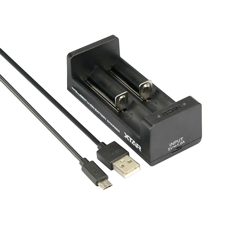 Оригинальный XTAR MC2 мини usb литий ионный Батарея Зарядное устройство
