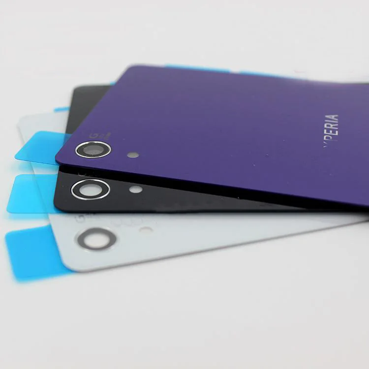 10PCS New Original Rear Battery Glass Cover Housing Door Back For Sony Xperia Z2 L50w D6502 D6503 NFC + Sticker Glue |