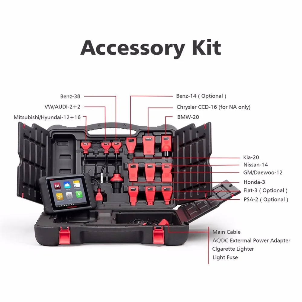 Autel MaxiSys MS906 Pro OBD2 EOBD автомобильный WiFi ECU ключ кодирования авто диагностический