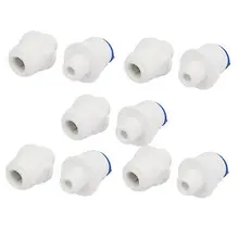 3/8 ''пуш-ап трубки x M12 наружная резьба быстрое подключение 10 шт для воды при помощи обратного осмоса фильтр