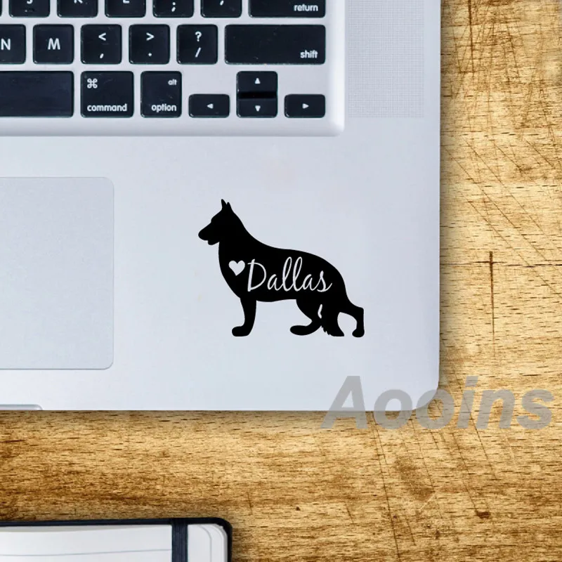 German Shepherd Taptop Stickers Decor