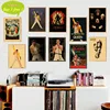 Póster de papel Kraft de banda musical Queen, dibujo de impresión Vintage, núcleo, cuadro adhesivo decorativo para pared ► Foto 1/6