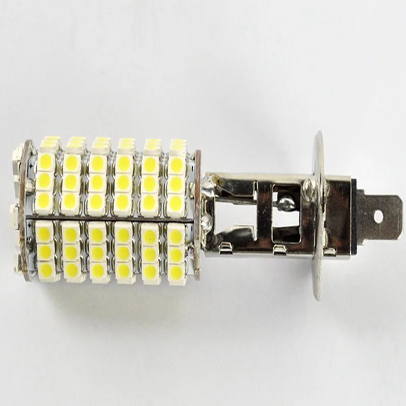 

Auto Car H1 120 SMD LED Pure White Fog Beam DRIVING Head Light Lamp Bulb 12V