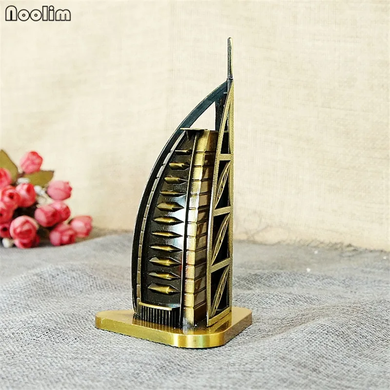 NOOLIM Burj Al Арабская модель из Дубая Декор Металлические ремесла мировая веха