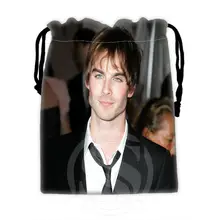 H-P730 Custom Ian Somerhalder#4 drawstring bags for mobile phone tablet PC packaging Gift Bags18X22cm SQ00806#H0730
