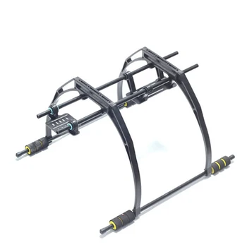 

for DJI FPV High Landing Gear Skid with Gimbal Battery Plate Holder F450 Frame F550 SK550 SK450 Quadcopter