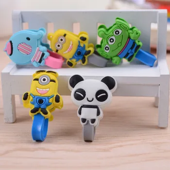 

200PCS Cute Stitch/minions Earphone Heaphone Cable Winder USB Data cable Organizer Cord Holder For Iphone Ipad Mp5 Multi-styles