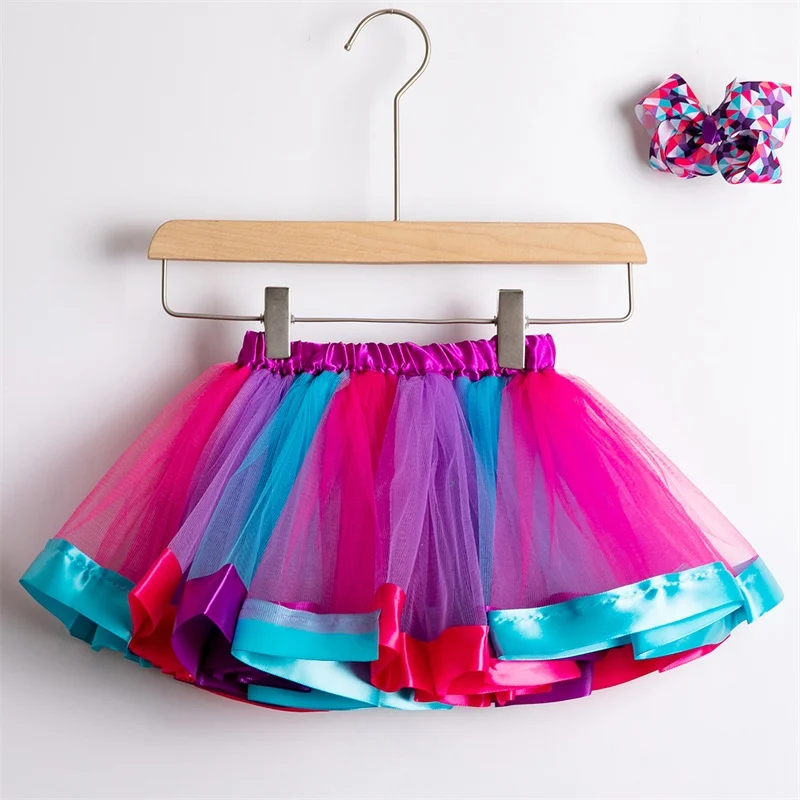 Новинка года; юбка с единорогами; юбка-пачка принцессы; одежда для маленьких девочек; детская разноцветная мини-юбка; одежда для дня рождения; одежда для детей - Цвет: Skirt 3