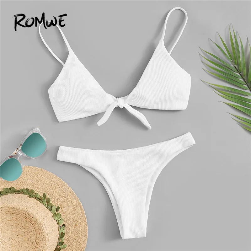 Romwe الرياضة السماء الأزرق قابل للتعديل رقيقة الأشرطة منخفضة الارتفاع مضلع مجموعة البكيني النساء عقدة الجبهة الصلبة مايوهات شاطئ حمام السباح... Romwe الرياضة السماء الأزرق قابل للتعديل رقيقة الأشرطة منخفضة الارتفاع مضلع مجموعة البكيني النساء عقدة الجبهة الصلبة مايوهات شاطئ حمام السباح...